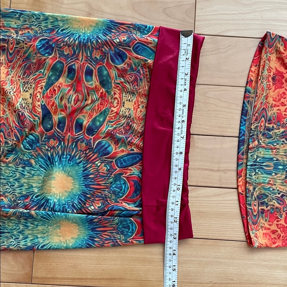 M Vibrant Multicolor Women's Skirt Set - Picture 5 of 6
